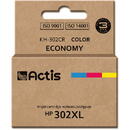 ACTIS Actis KH-302CR ink for HP printer; HP 302XL F6U67AE replacement; Premium; 21 ml; color