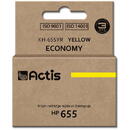 ACTIS Actis KH-655YR ink for HP printer; HP 655 CZ112AE replacement; Standard; 12 ml; yellow