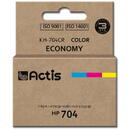 ACTIS Actis KH-704CR ink for HP printer; HP 704 CN693AE replacement; Standard; 9 ml; color