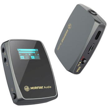 Microfon Mirfak WE10 Compact Wireless Microphone System