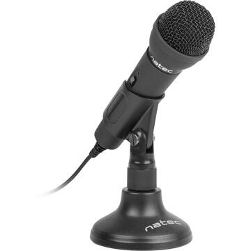 Microfon NATEC ADDER Black Conference microphone