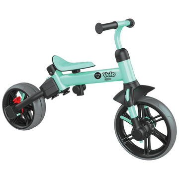 Bicicleta copii Yvolution YVelo Flippa 3in1 Evolutionary balance bike - green
