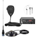 Kit Statie radio CB PNI ESCORT HP 8001L ASQ + Antena CB PNI ML145 cu magnet 145/PL
