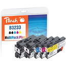 PEACH Peach Ink Economy Pack Plus 320995 (compatible with Brother LC-3233)
