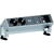 Prelungitor Bachmann DESK 2 902.228 - black / white, 1x custom module, 2x USB, 2 power strip
