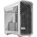 Torrent Compact White TG Clear Tint Tower Case