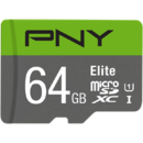 MicroSDXC Elite 64GB P-SDUX64U185GW-GE