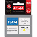 Activejet Activejet AE-34YNX ink for Epson printer, Epson 34XL T3474 replacement; Supreme; 14 ml; yellow