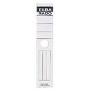 Elba Etichete albe autoadezive pentru biblioraft suspendabil 59 x 290 mm, 10/set, ELBA
