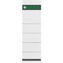 Etichete LEITZ pentru biblioraft, carton, 80 mm, 10 buc/ set, alb