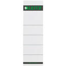 Leitz Etichete LEITZ pentru biblioraft, carton, 52 mm, 10 buc/ set, alb