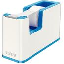 Leitz Dispenser banda adeziva LEITZ WOW, PS, banda inclusa, culori duale, alb-albastru