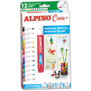 Alpino Set ALPINO Crea + Cristal (Window) Paint marker, 12 culori/set