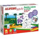 Alpino Cutie cu articole creative pentru copii, ALPINO Activity - Cut and color the animals