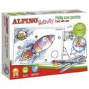 Alpino Cutie cu articole creative pentru copii, ALPINO Activity - Paint with dots