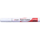 Penac Marker cu vopsea PENAC, rezistent la temperaturi inalte, varf rotund, grosime scriere 2-4mm - alb