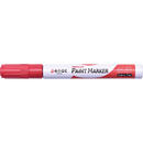 Penac Marker cu vopsea PENAC, rezistent la temperaturi inalte, varf rotund, grosime scriere 2-4mm - rosu