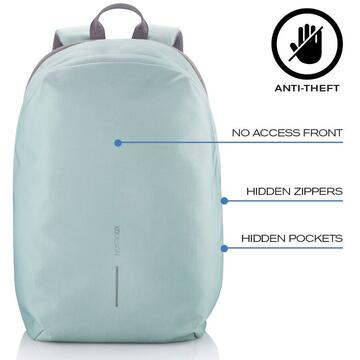 Rucsac XD DESIGN ANTI-THEFT BACKPACK BOBBY SOFT GREEN (MINT) P/N: P705.797