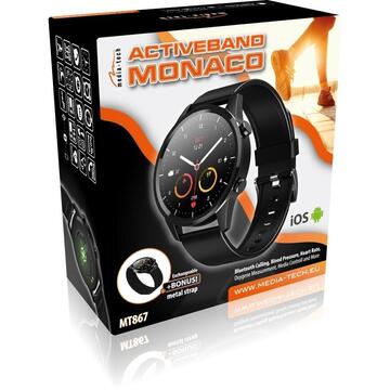 Smartwatch Media-Tech MONACO MT867 1.28" Negru