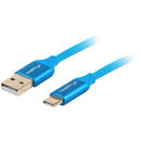 LANBERG Lanberg CA-USBO-22CU-0010-BL USB cable 1 m USB 2.0 USB C USB A Blue