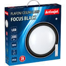 Activejet Activejet plafond LED AJE-FOCUS Black + remote control