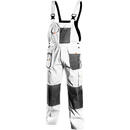 NEO Spodnie robocze na szelkach, białe, HD, rozmiar XL/56