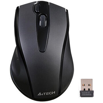 Mouse A4Tech G9-500FS-BK, USB Wireless, Black