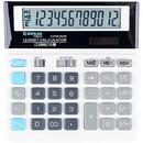 Donau Tech Calculator de birou, 12 digits, Donau Tech DT4126 - alb
