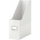 Suport vertical LEITZ WOW Click & Store, pentru documente, carton laminat, A4, alb