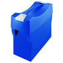 Han Suport plastic pentru 20 dosare suspendabile, cu capac, HAN Swing Plus - albastru