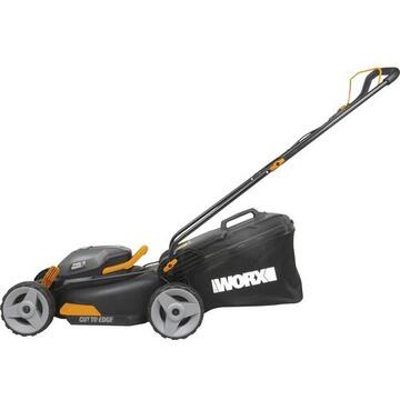 WORX WG743E lawn mower Push lawn mower Black,Orange Battery