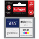Activejet Activejet AH-650CR ink for HP printer; HP 650 CZ102AE replacement; Premium; 21 ml; color
