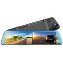 Mirror View Camera auto video Dual fata/spate, oglinda LCD 5.0 Full HD Black