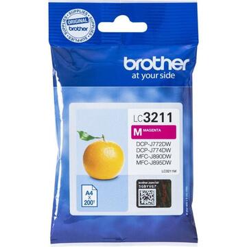 Brother ink magenta LC-3211M