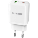 Blue Power BCN5, 20W, 3A, 1 X USB-A - 1 X USB-C, Alb