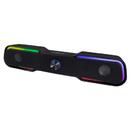 BOXE / SOUNDBAR 2.0 USB LED RAINBOW APALA ESP