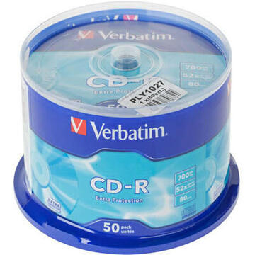 CD-R X52 VERBATIM EXTRA CAKE 50 BUC