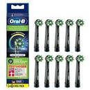 ORAL-B Oral-B Toothbrush heads black CrossAction 10pc CleanMaximizer