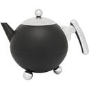 Bredemeijer Bredemeijer Teapot Bella Ronde 1,2l black matt / chrom 101006