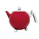 Bredemeijer Teapot Bella Ronde 1,2l Carmine red / chrome 100102