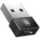 Baseus Exquisite, USB(T) to USB Type-C(M), negru