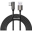 Legend Elbow, Fast Charging Data Cable pt. smartphone, USB la USB Type-C 66W, braided, 2m, negru