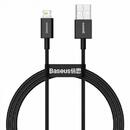 Baseus Superior, Fast Charging Data Cable pt. smartphone, USB la Lightning Iphone 2.4A, 1m, negru