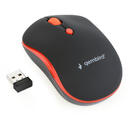 Gembird MUSW-4B-03-R, USB Wireless, Black-Red