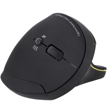 Mouse PORT Designs Right-hand RF Wireless+Bluetooth Optical 1600 DPI