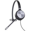 YEALINK Yealink YHS36 Headset Wired Head-band Office/Call center Black, Silver