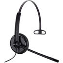 YEALINK Yealink UH34 MONO TEAMS headphones/headset Wired Head-band Office/Call center USB Type-A Black