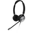 YEALINK Yealink UH36 Dual Headset Wired Head-band Office/Call center USB Type-A Black, Silver