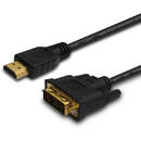 SAVIO Savio CL-10 video cable adapter 1.5 m DVI HDMI Type A (Standard) Black