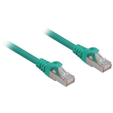 Sharkoon network cable RJ45 CAT.6a SFTP LSOH green 0,25m - HalogenFree